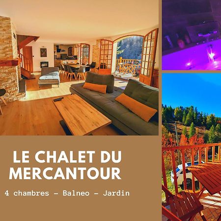 Magnifique Chalet Avec Balneotherapie Roubion Exterior foto