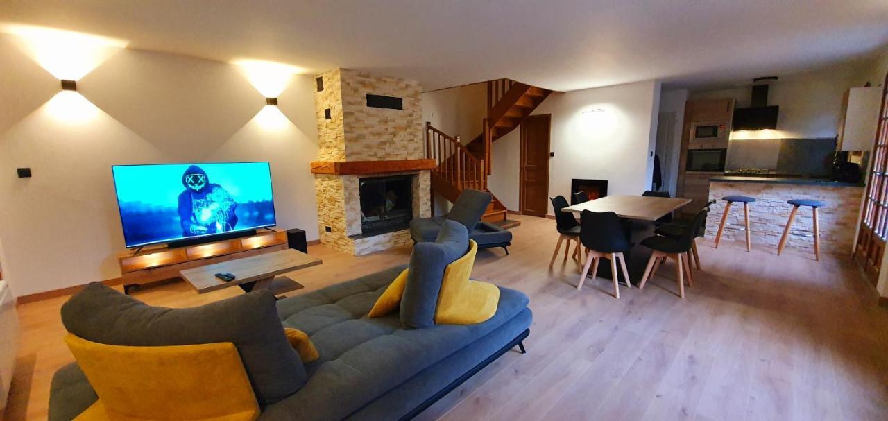 Magnifique Chalet Avec Balneotherapie Roubion Exterior foto