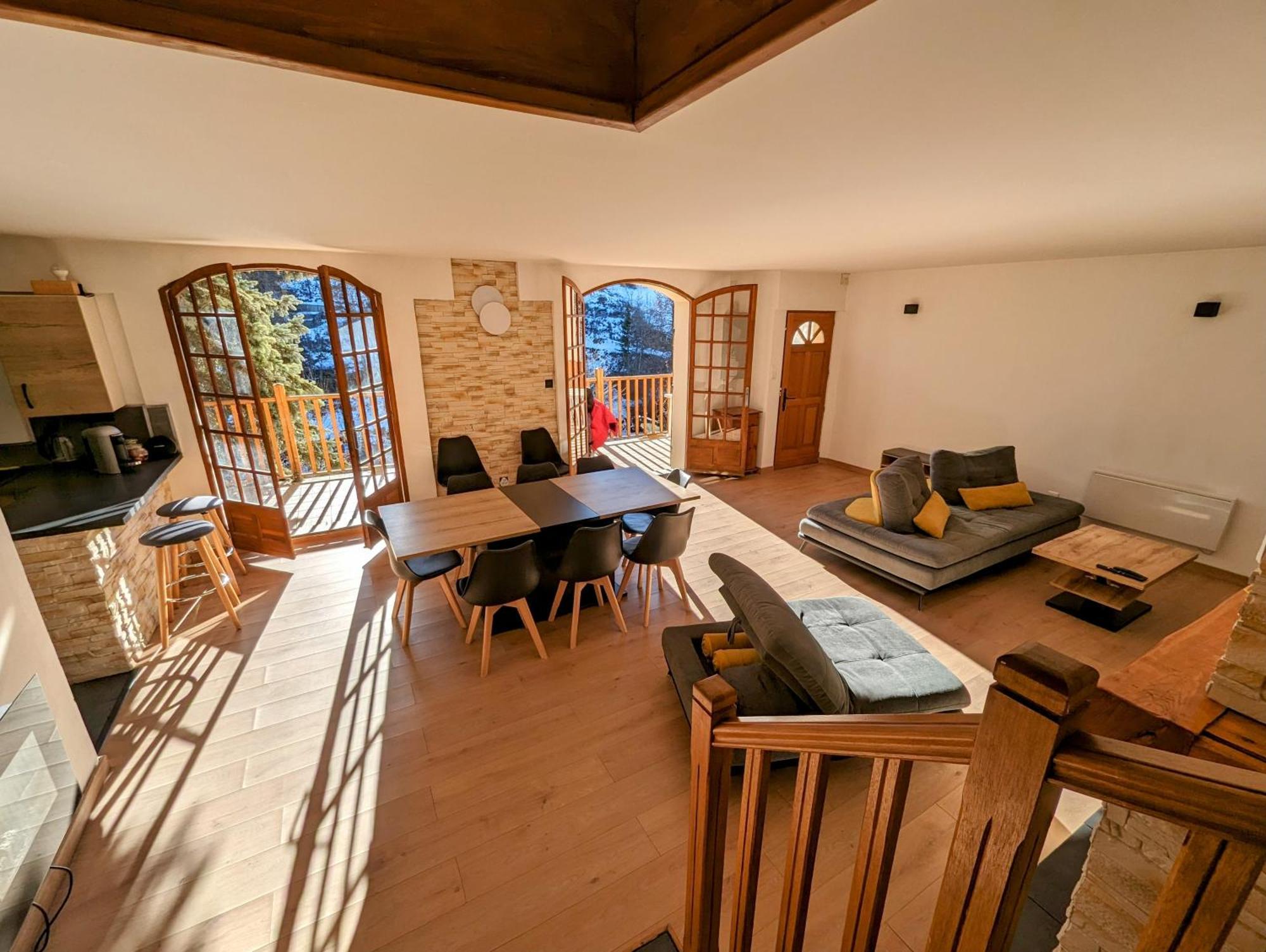 Magnifique Chalet Avec Balneotherapie Roubion Exterior foto