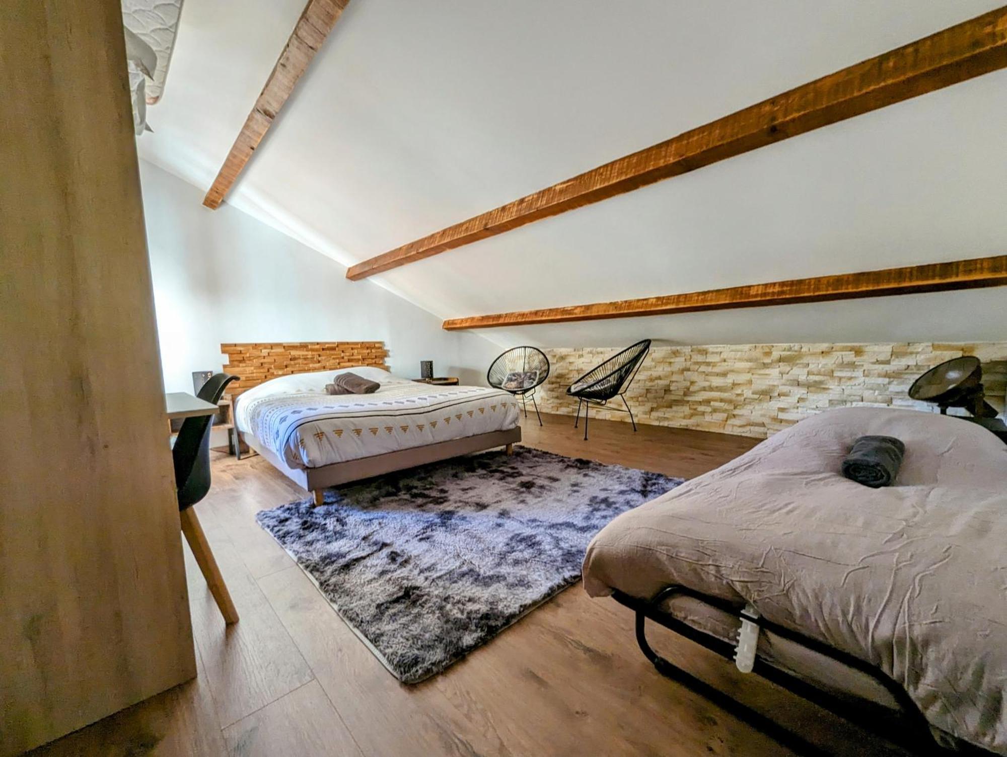 Magnifique Chalet Avec Balneotherapie Roubion Exterior foto